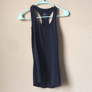 Black Sports Tank Top